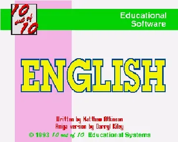 10 out of 10 - English-Amiga